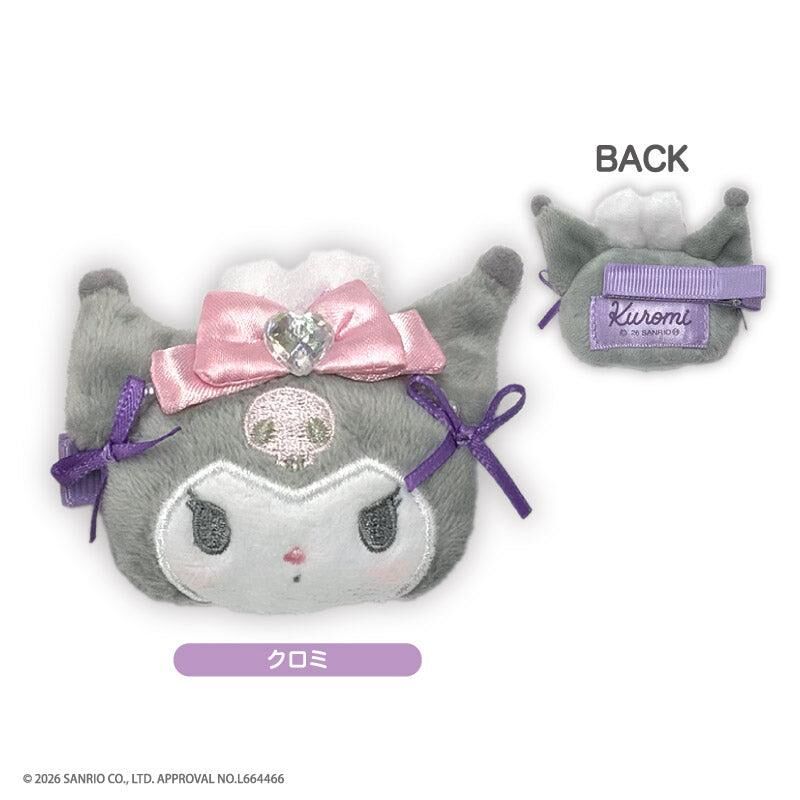 【預購】JN012108 Sanrio 夢幻芭蕾舞系列絨毛髮夾