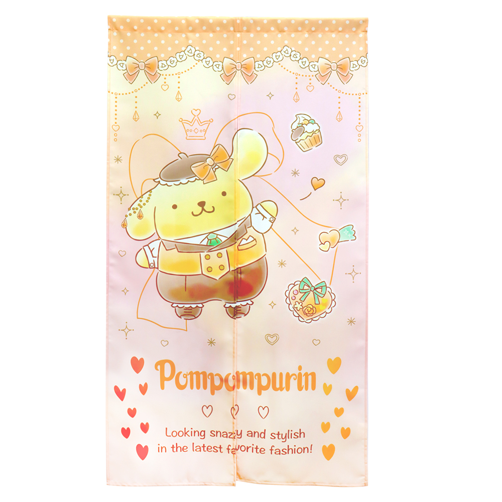 【SANRIO】傢飾對開式門簾-布丁狗 KA-7302PN《台灣製》