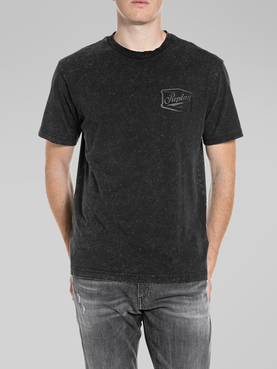 棉質摩托風印花T-shirt