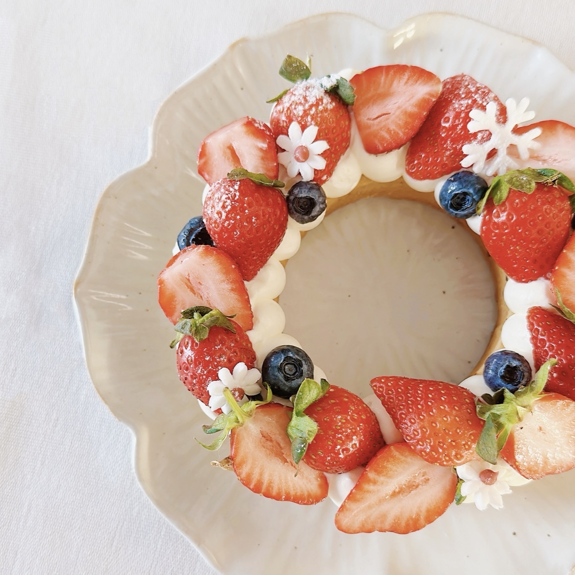 🍓冬日草莓花環