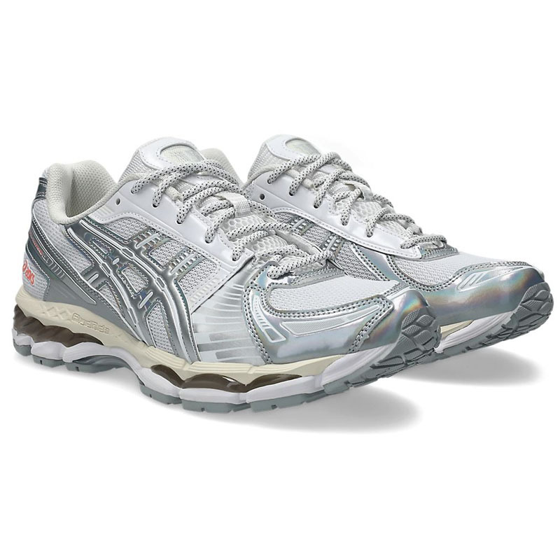 男女鞋 ASICS GEL-KAYANO 12.1 'Holiday Pack' 白銀 復古 休閒 慢跑鞋【1203A996-100】亞瑟膠科技