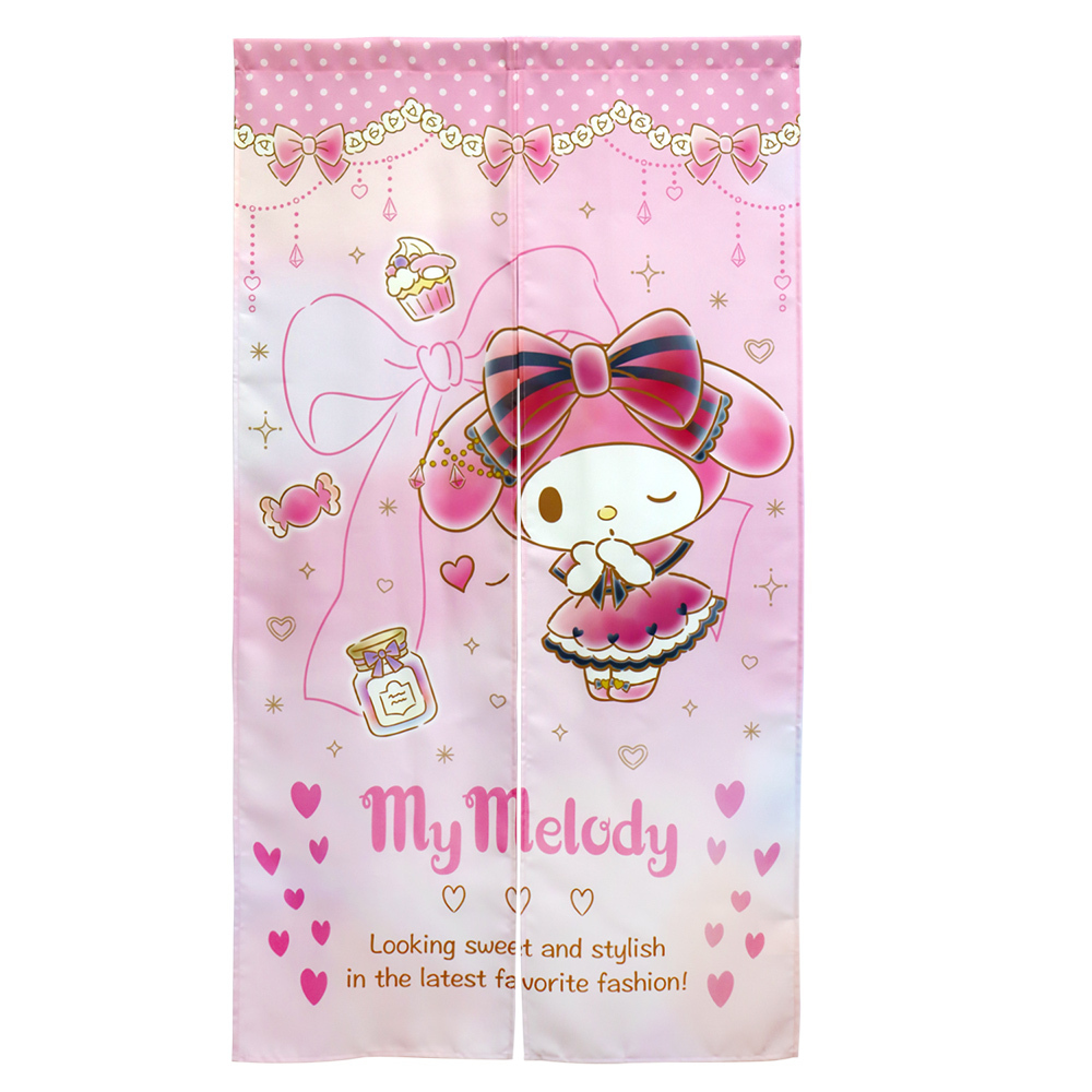 【SANRIO】傢飾對開式門簾-美樂蒂 KA-7302MM《台灣製》