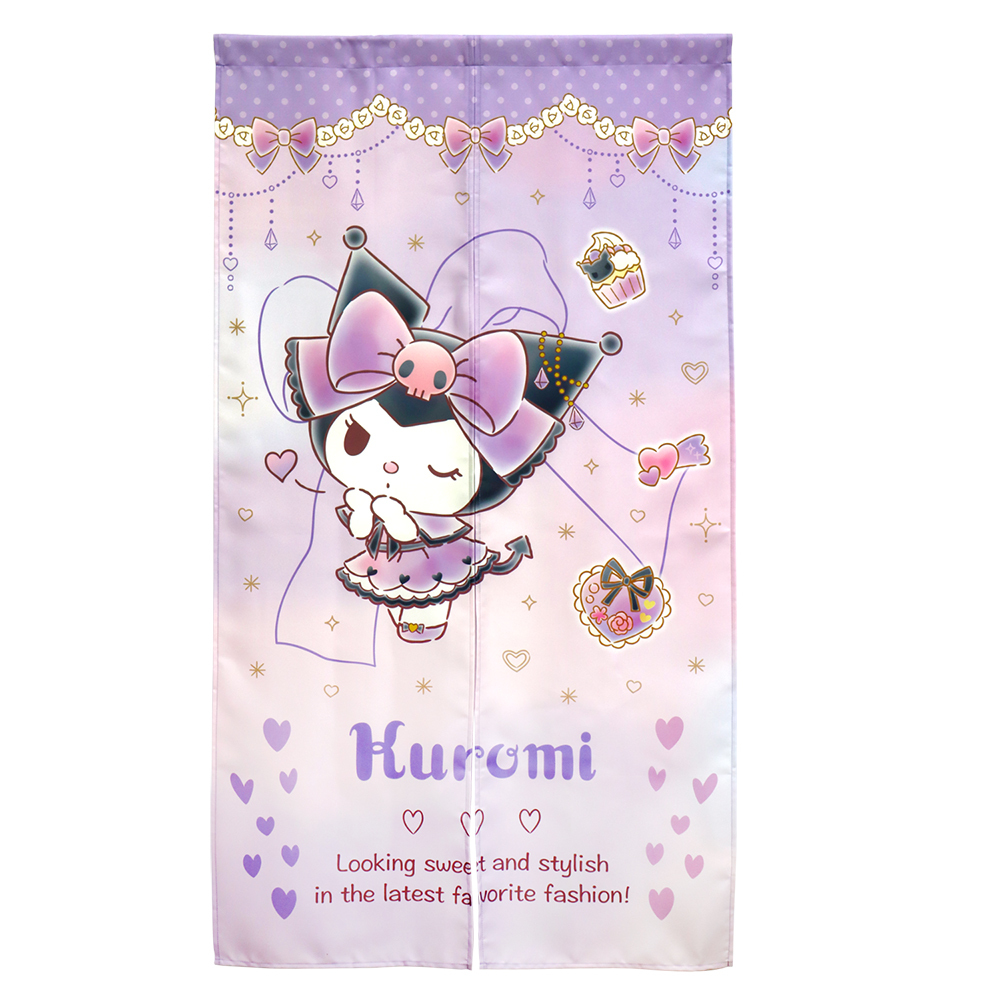 【SANRIO】傢飾對開式門簾-酷洛米 KA-7302KU《台灣製》