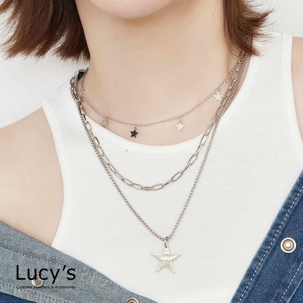 SUPER STAR 三層項鍊組 (126984)