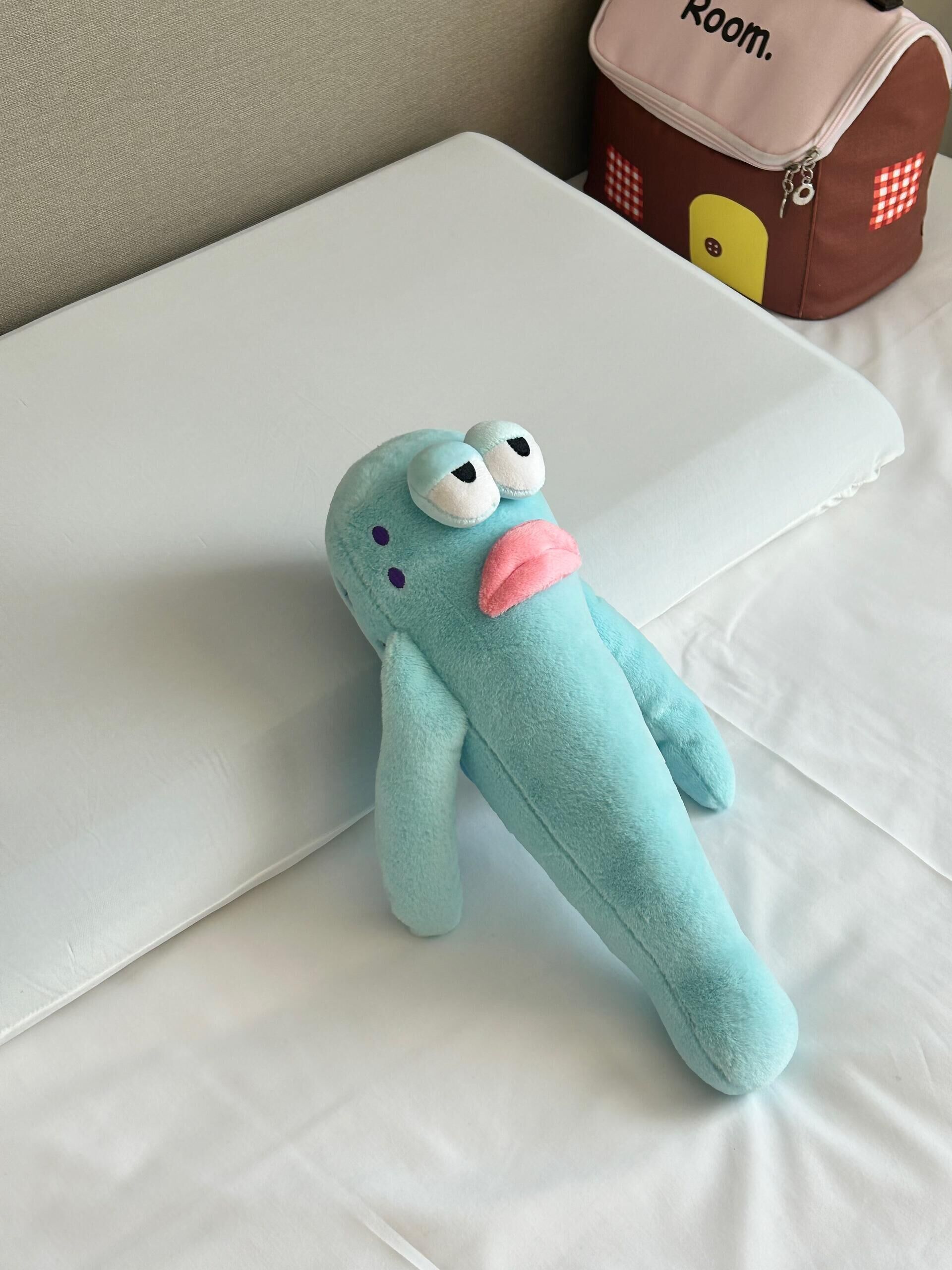 SPONGEBBOB 海綿寶寶 正版授權 路人魚生活周邊 敲背棒 眼罩 頸枕 (任買兩件7-11免運)/預購