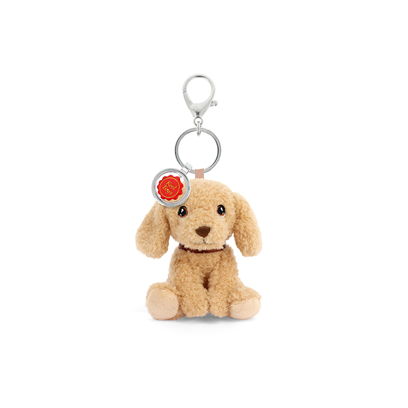 Keel Toys Keeleco Bag Charm Cavapoo 貴賓狗吊飾/鑰匙圈