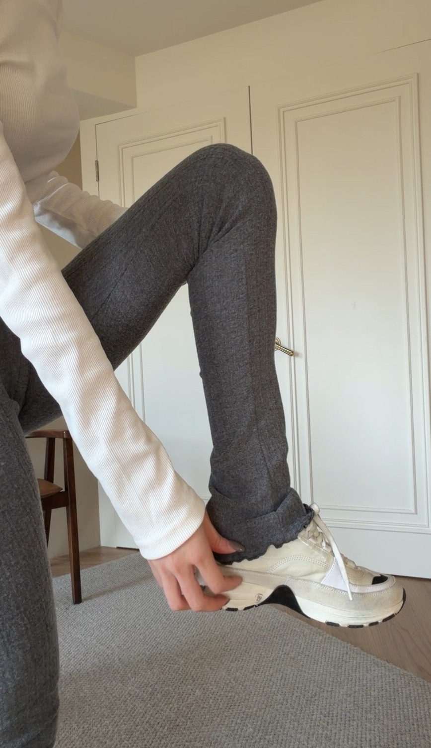 ｜韓國｜木耳邊內搭褲