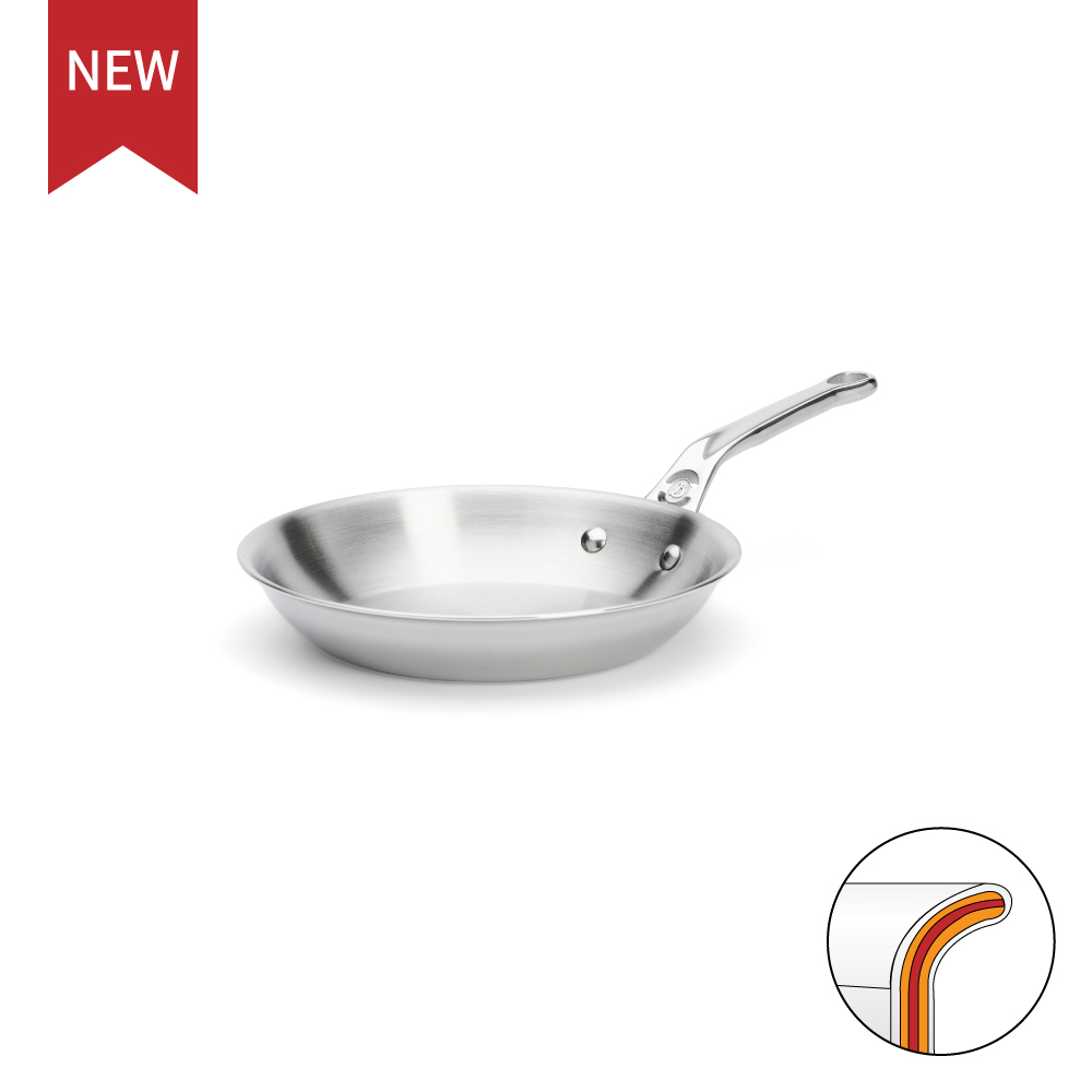 Affinity系列 l 多層複合不鏽鋼單柄平煎鍋  ✩ 2026 新升級