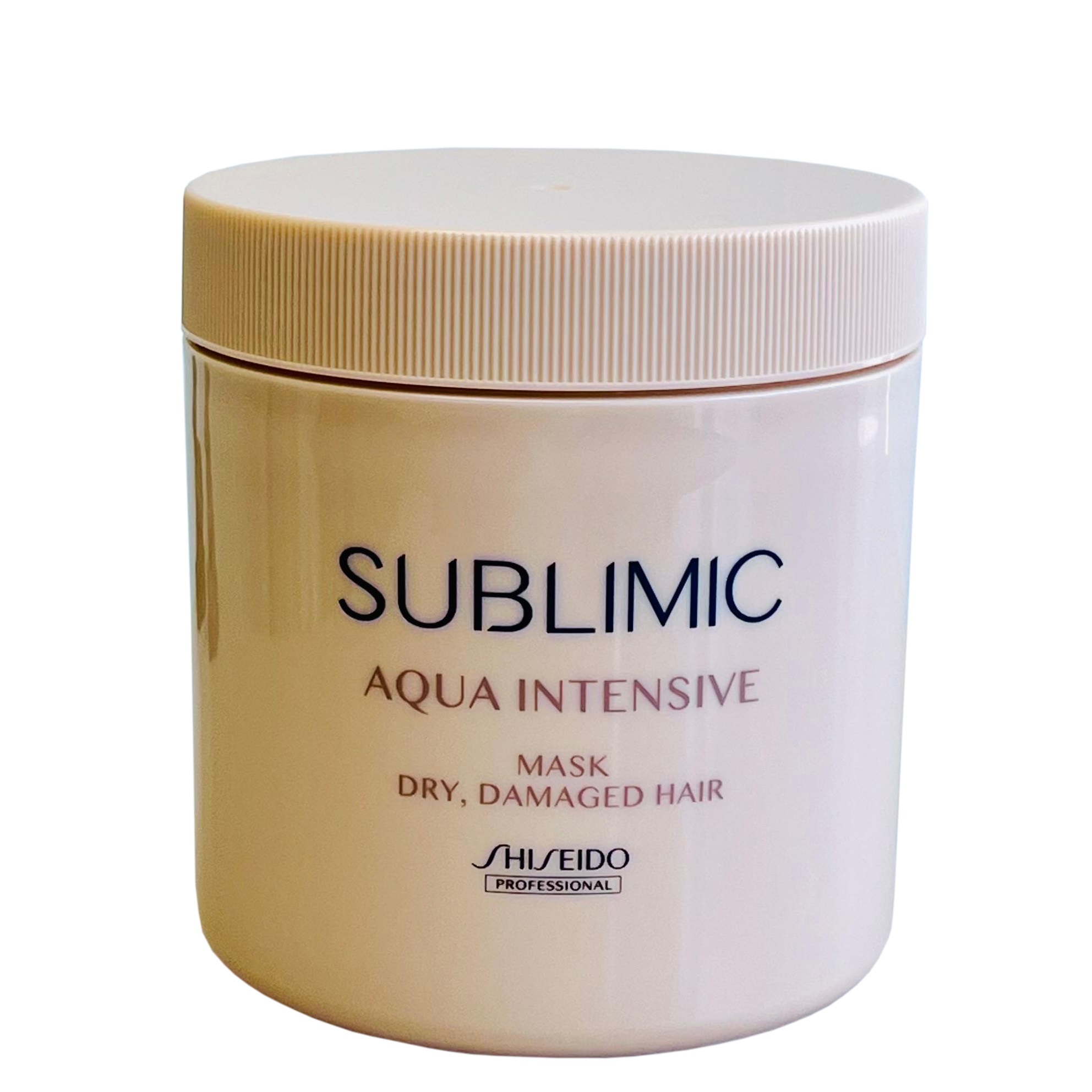 Shiseido Sublimic Aqua Intensive Mask 680g Dry,Damaged Hair 資生堂水凝髮膜