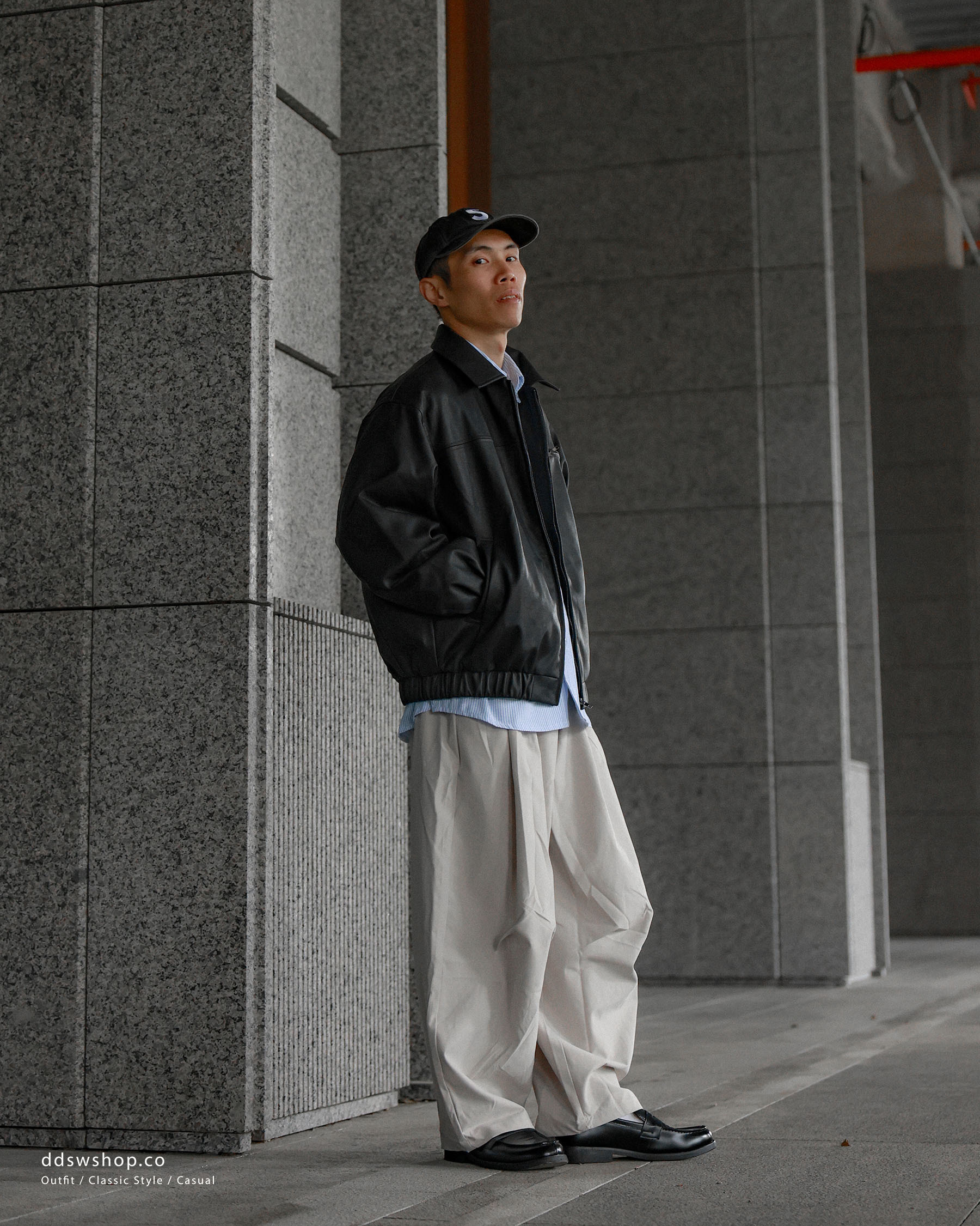 D.CLOSET ButterTiger 皮外套 J11