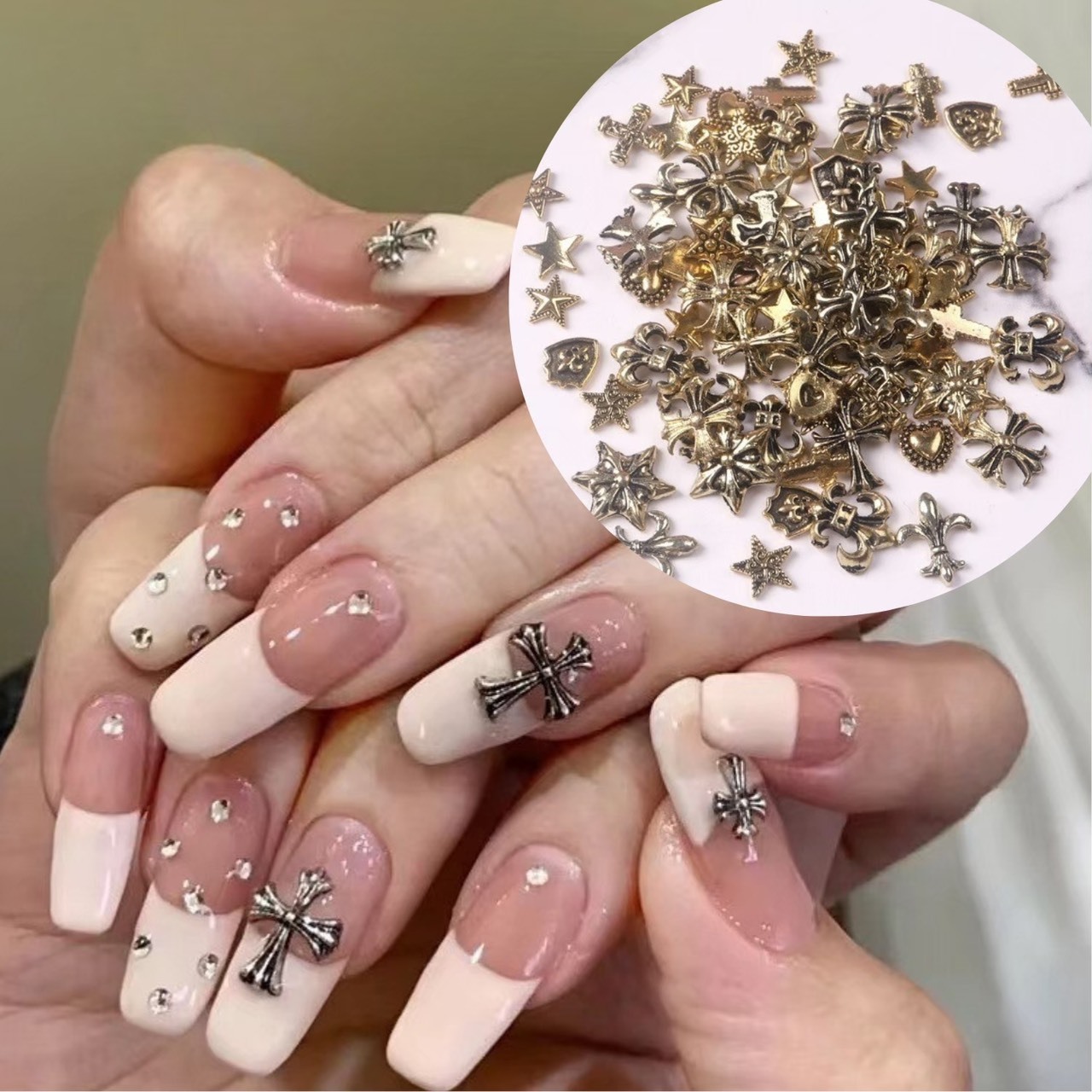 克羅心龐克飾品