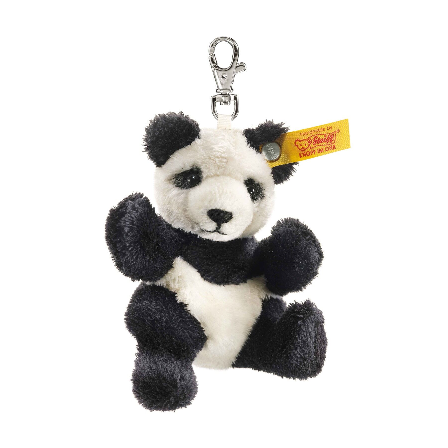 Steiff金耳釦泰迪熊 - Panda Keyring  熊貓吊飾