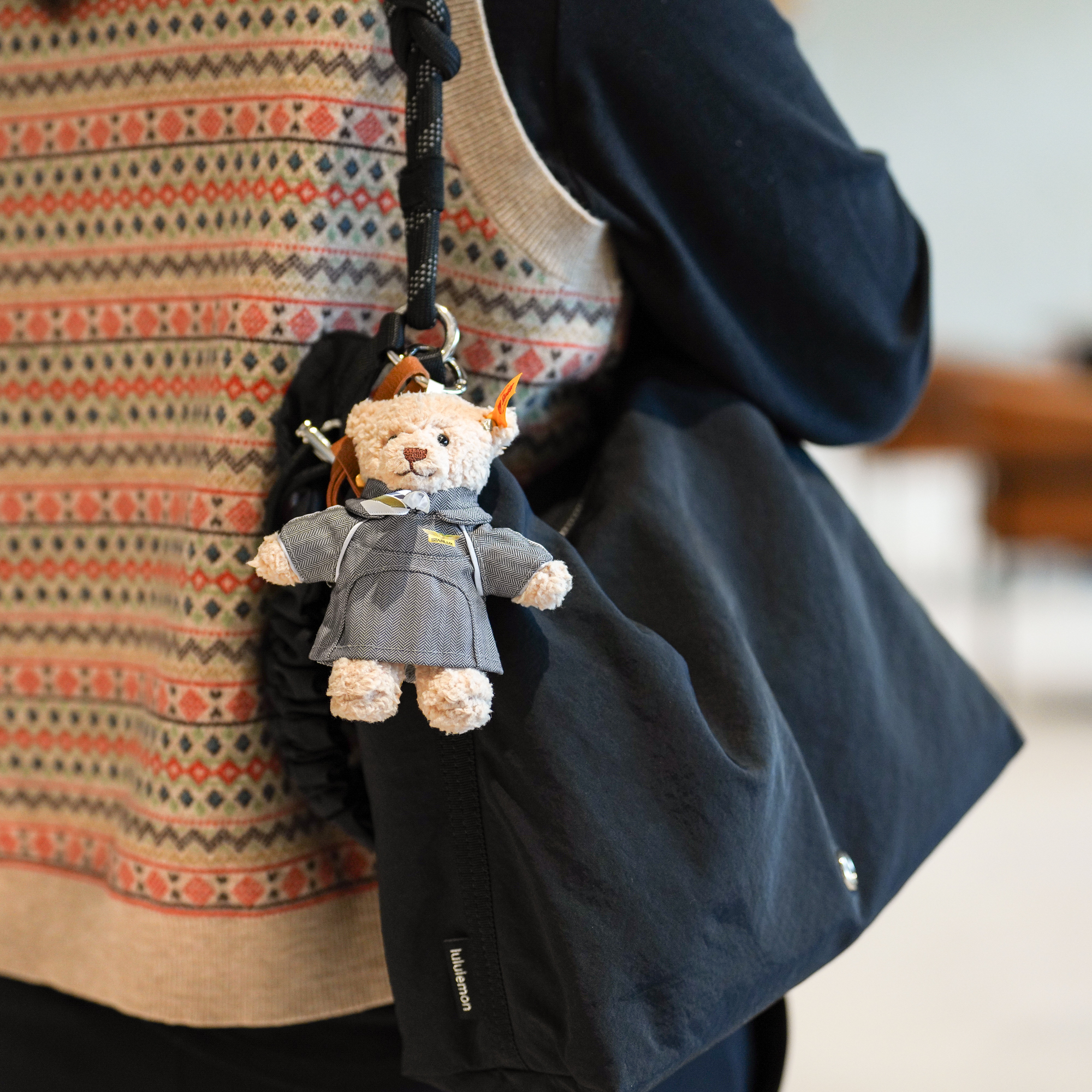 STEIFF x STARLUX 空服熊吊飾