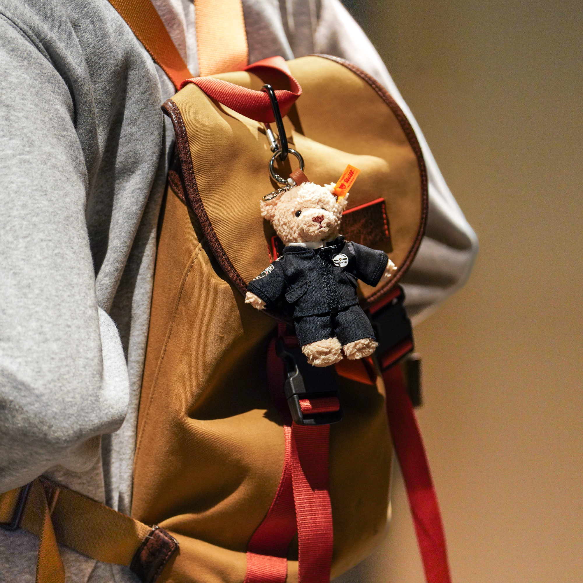 STEIFF x STARLUX Pilot Bear Key Ring