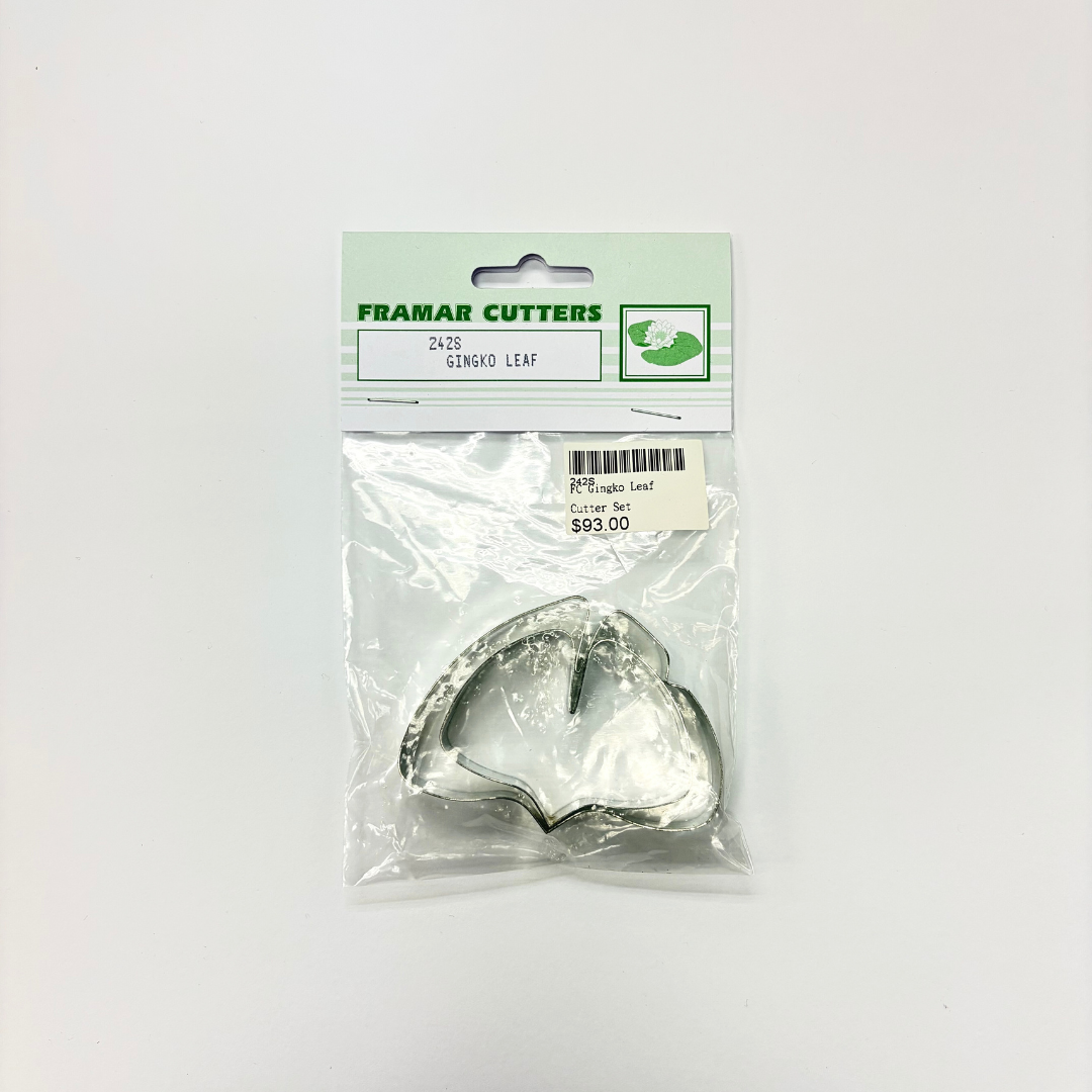 Framar Cutters - Gingko Leaf Cutters, Set of 2