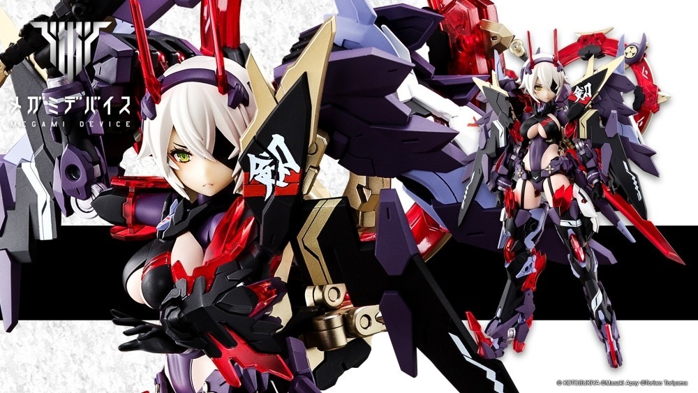 26年5月 Megami Device 女神裝置 皇巫 素盞鳴尊 組裝模型 (KP581Y)