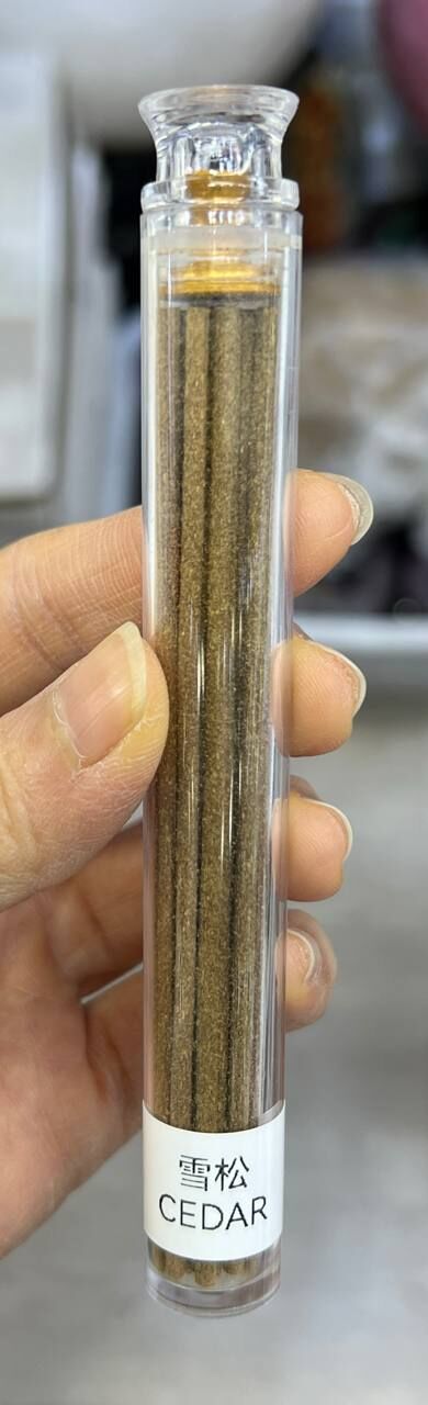 [S] GEMZ & CO 266 PALO SANTO CEDAR TUBE INCENSE STICKS, V689 (V689)