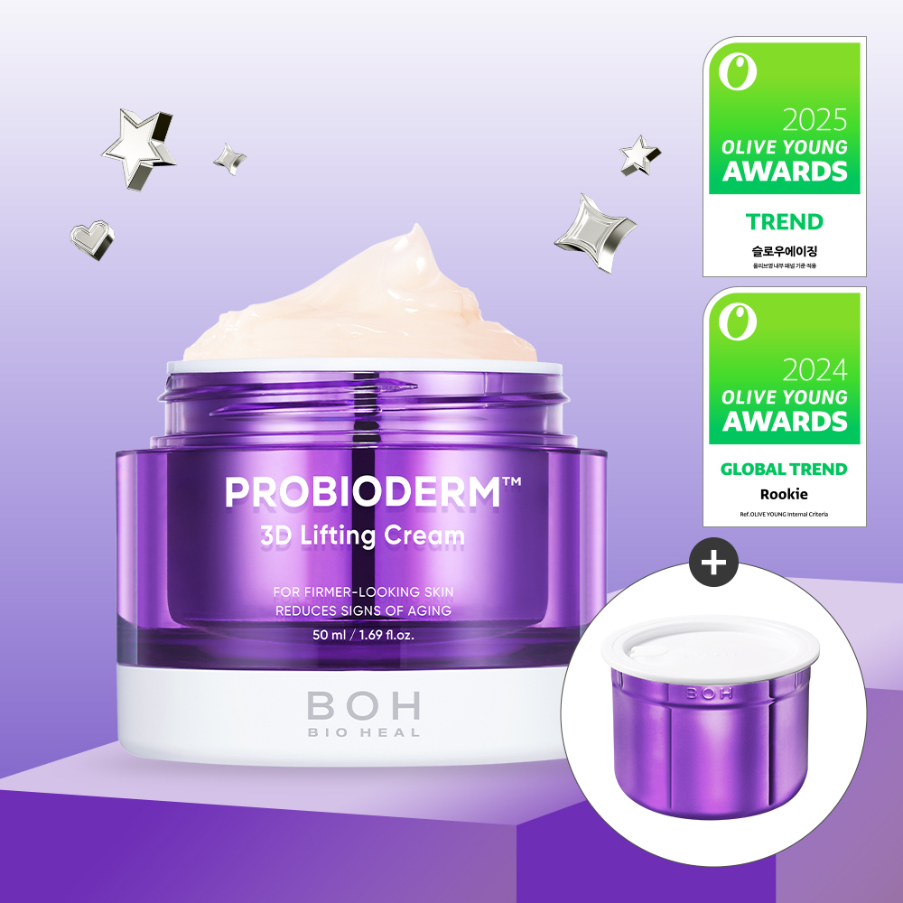 BIO HEAL Probioderm 3D Lifting Cream 50ml [Olive Young Double Planning Set]