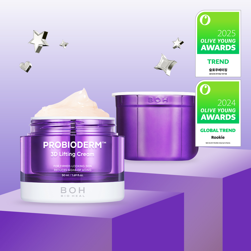 BIO HEAL Probioderm 3D Lifting Cream 50ml [Olive Young Double Planning Set]