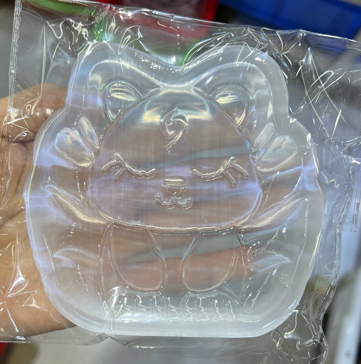 [S] GEMZ & CO 266 PALO SANTO SELENITE NTF DISPLAY PLATE, V684 (V684)