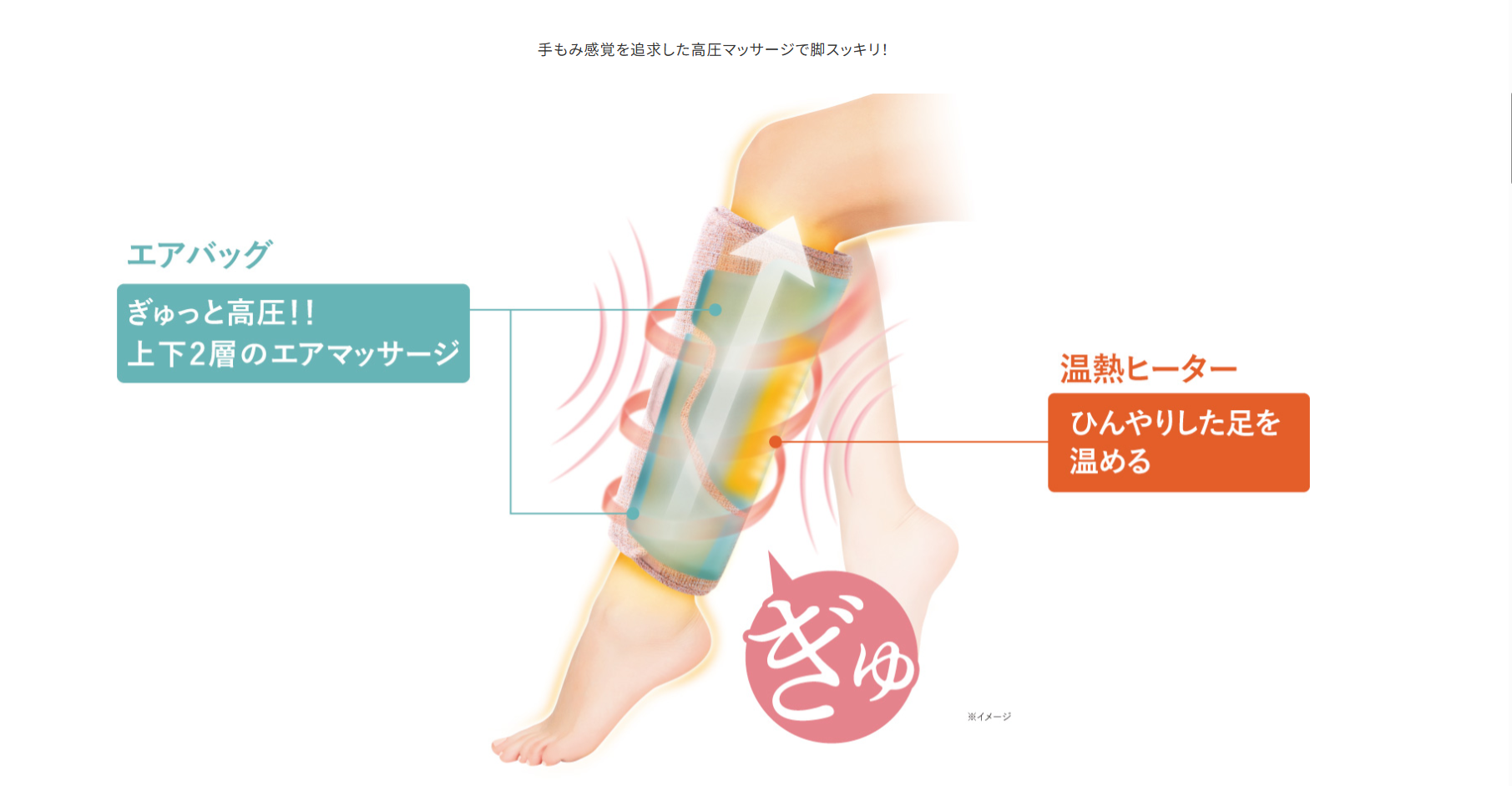 【直播】ATEX  LX012102 腿部按摩器 (AX-HJ360)