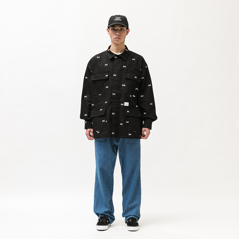 WTAPS JUNGLE 01 / LS / COTTON. OXFORD. TEXTILE