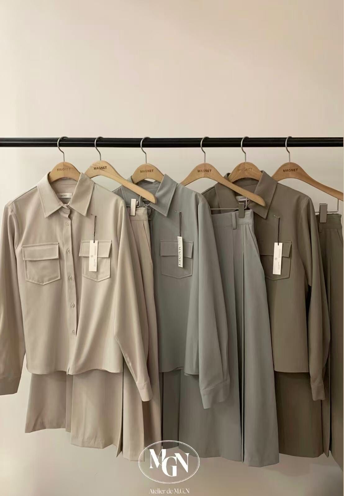 MN5419 絲滑百褶長裙 *特價* (優惠碼同充值購物金不適用)