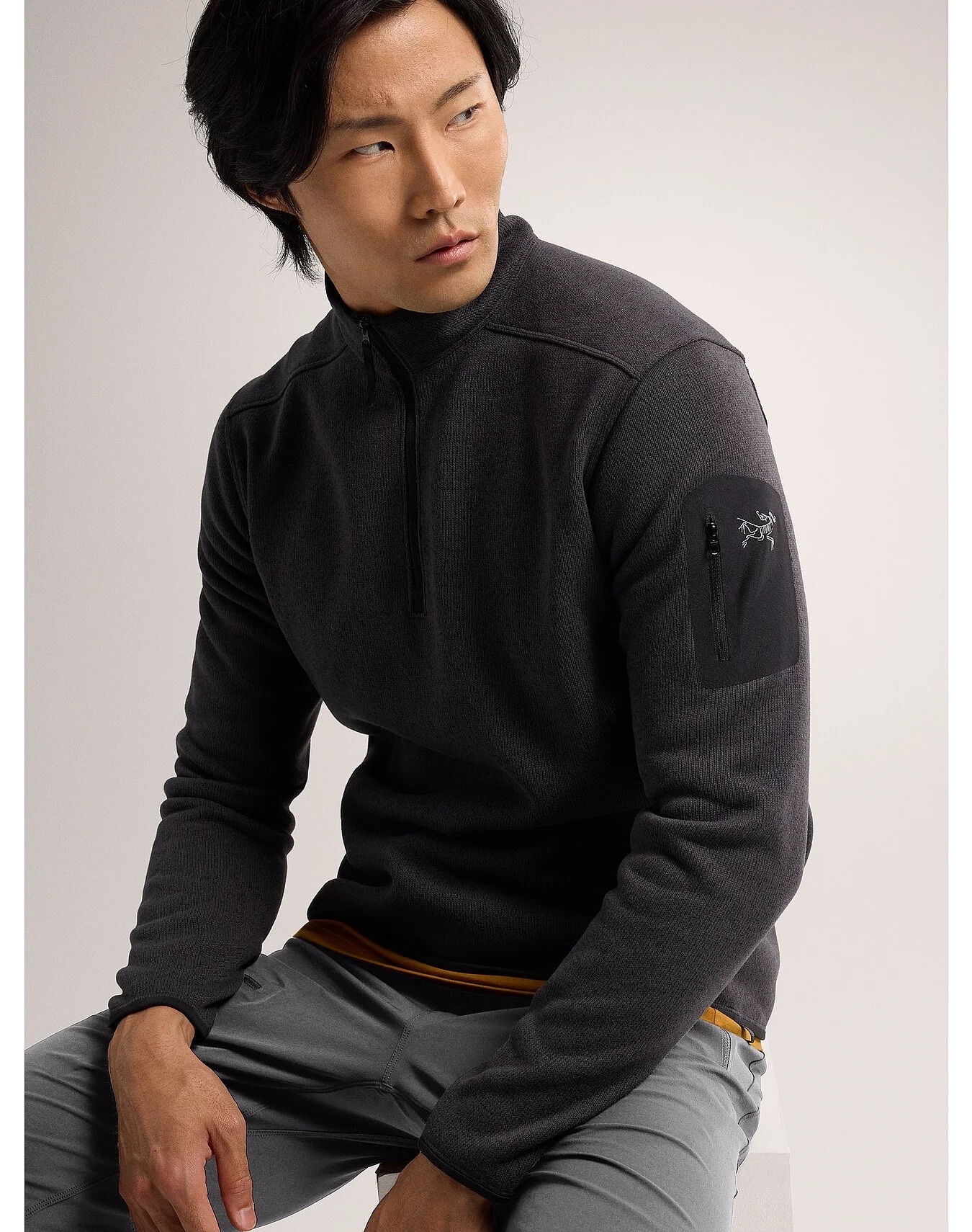 Arcteryx Covert 1/2 Zip M Black Heather II