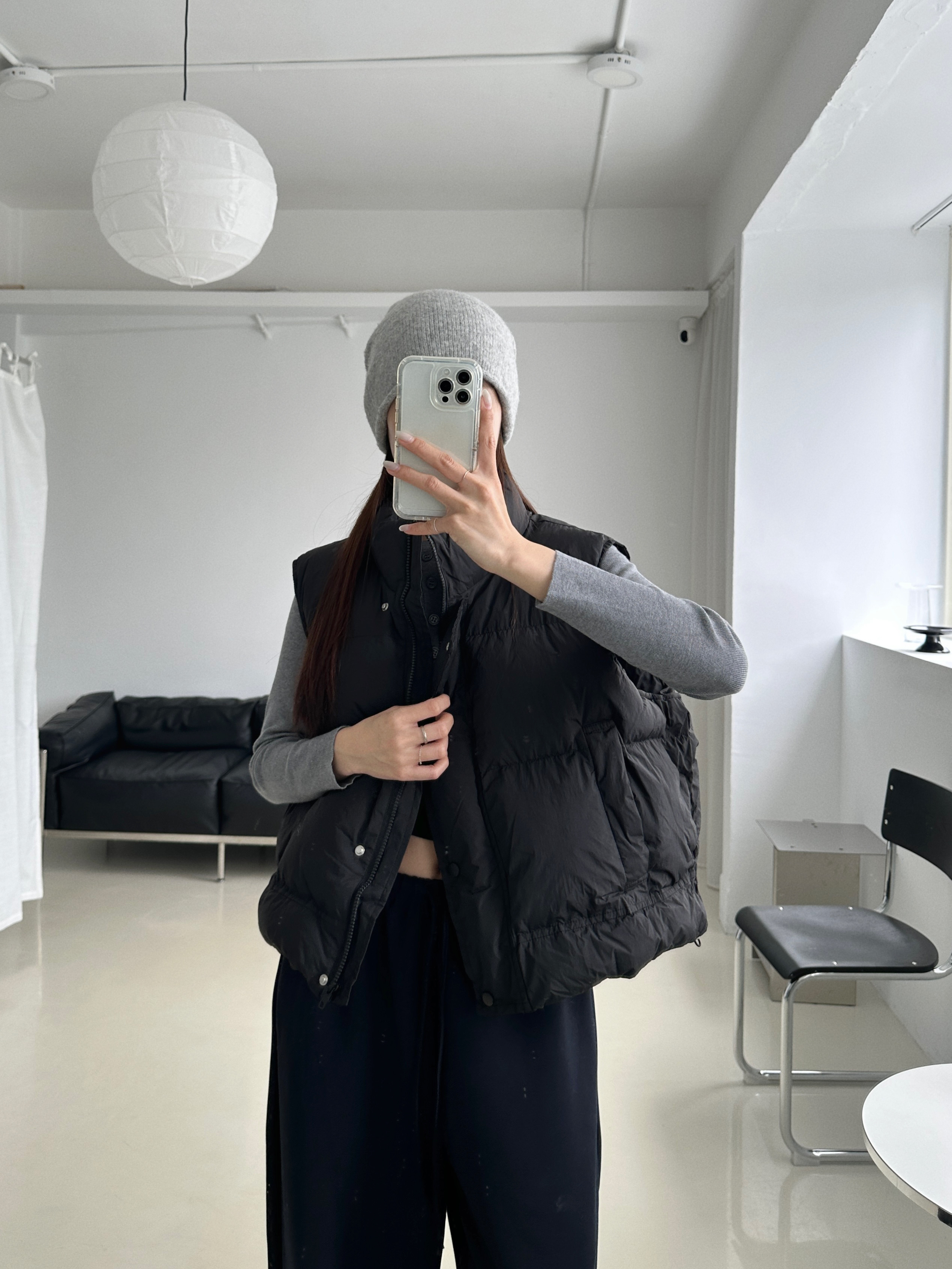 無性別最實穿的小立領鋪棉背心