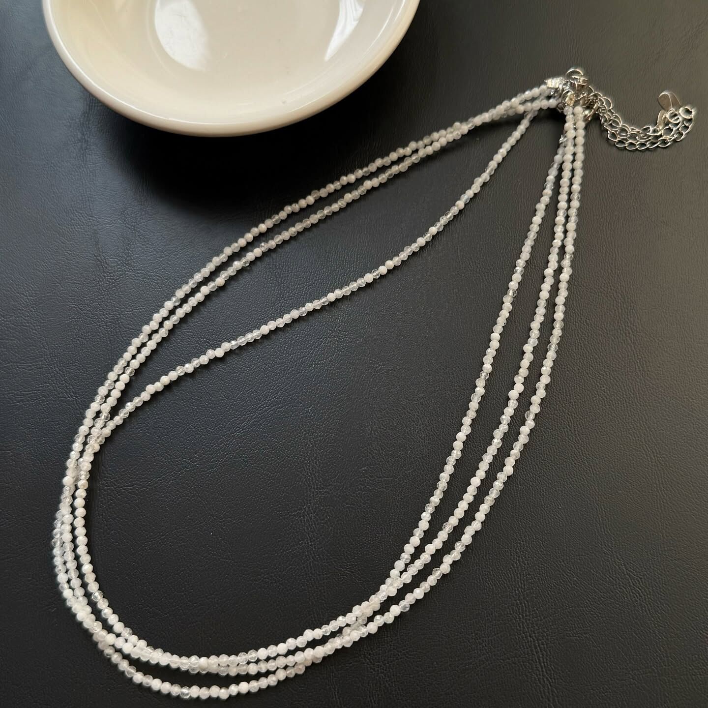 [原石] 白月光石 項鏈