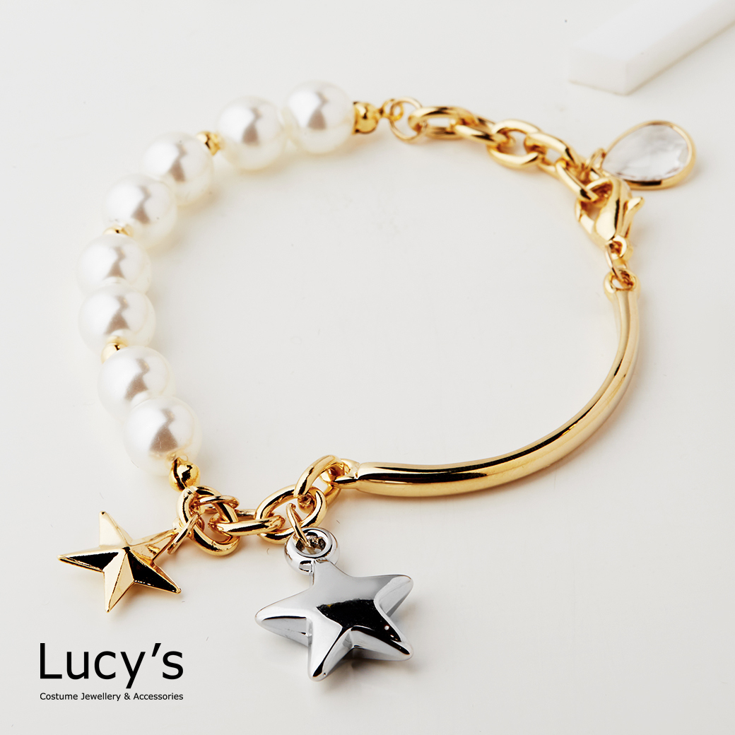 珍珠星語 手鍊 (二色) (126976/126977)