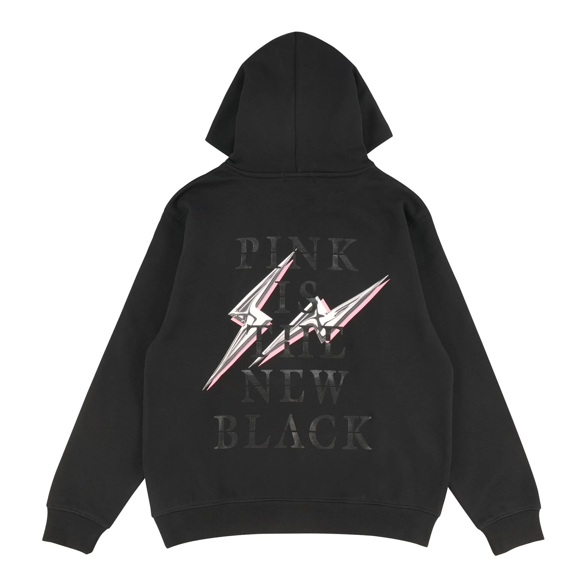 BLACKPINK x FRAGMENT Thunder Logo Hoodie
