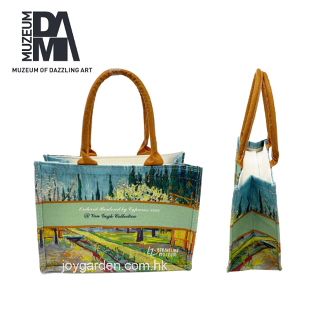 DM-VT019 -  DAM Van Gogh Tote Bag - 柏樹邊的果園