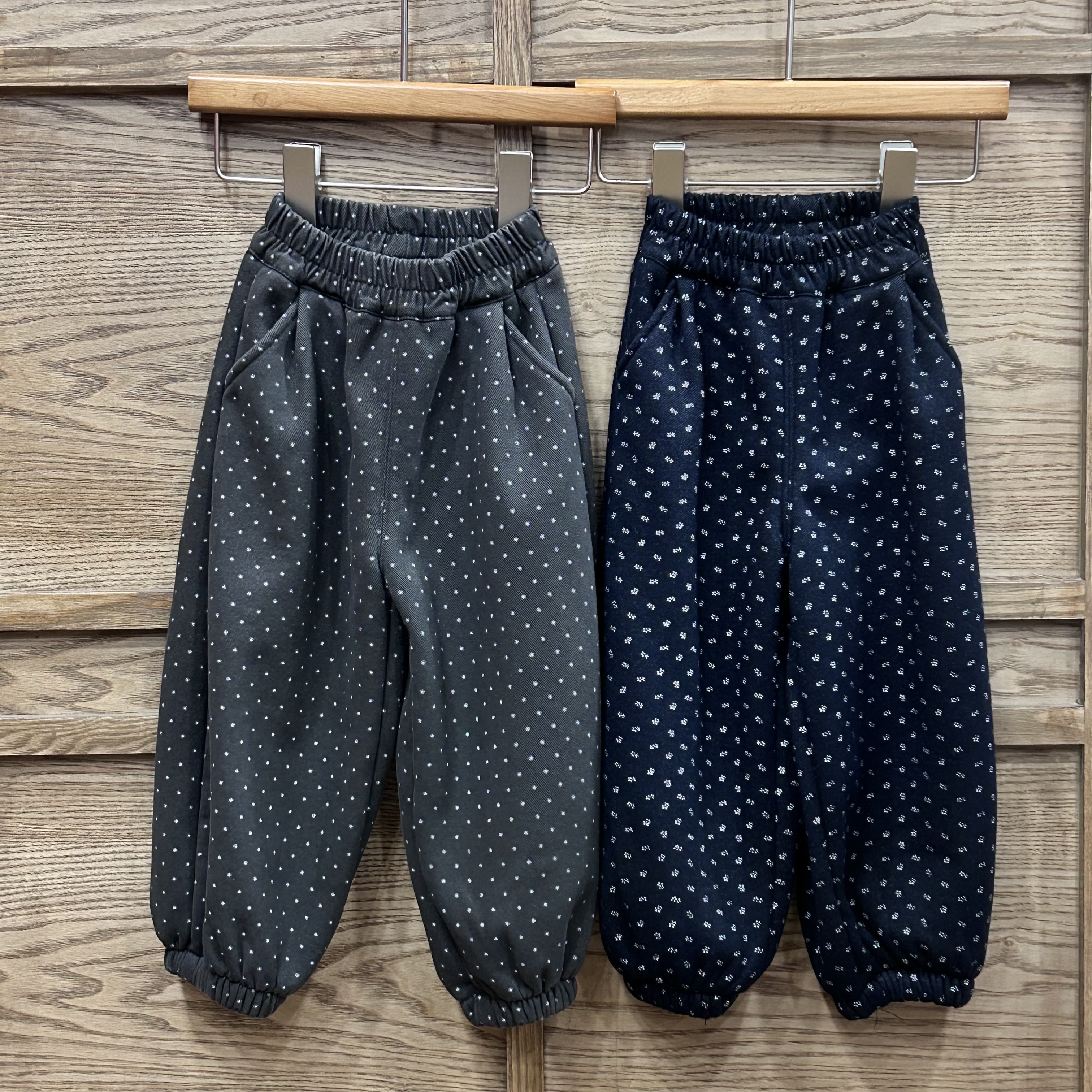 A04057加絨印花棉褲