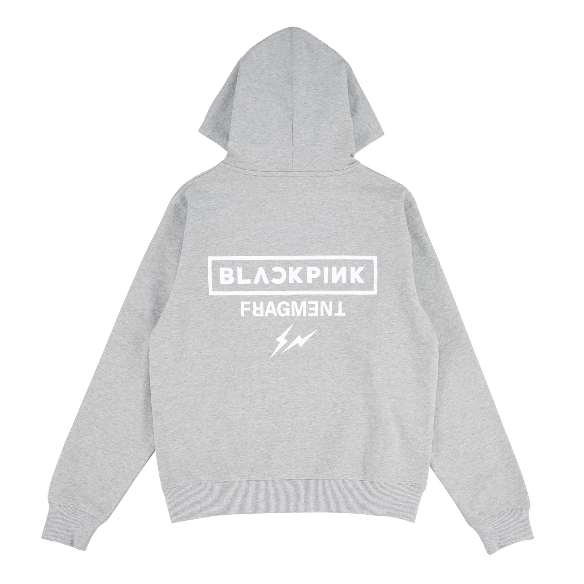 FRAGMENT Black Pink スウェット HEART BLACK Fragment x BLACKPINK BLACKFRGMT Hoodie Black Men's - US