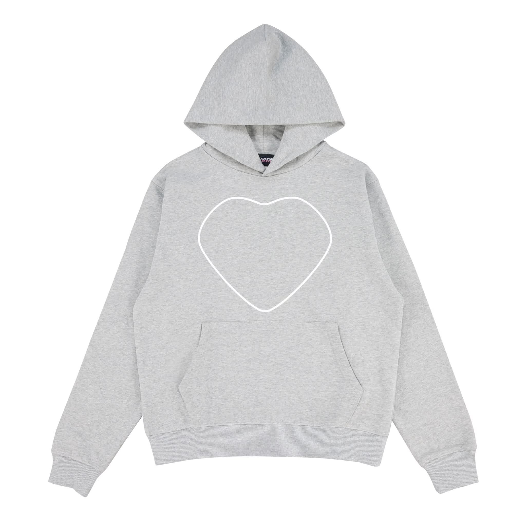FRAGMENT Black Pink スウェット HEART BLACK Fragment x BLACKPINK BLACKFRGMT Hoodie Black Men's - US