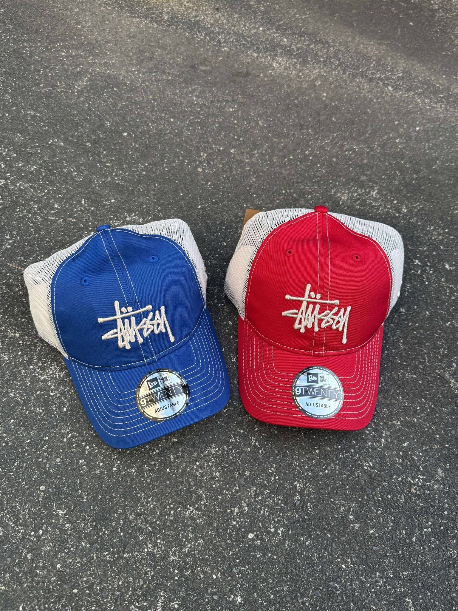STUSSY NEW ERA 9TWENTY BASIC TRUCKER 反車線 網帽 1311126