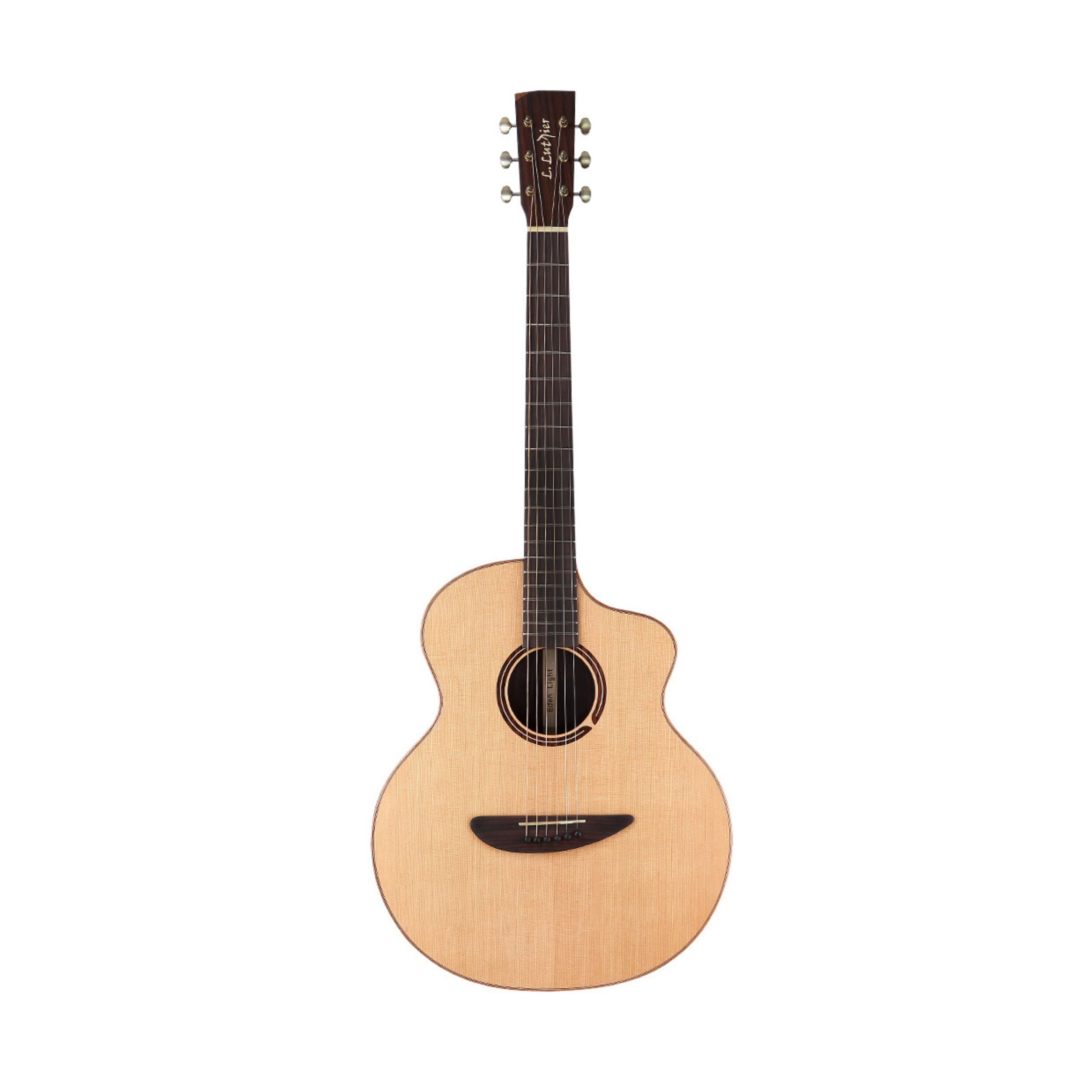 L.Luthier - Eden Light 38吋全實木吉他 玫瑰木 側音孔 音色甜美 顆粒飽滿