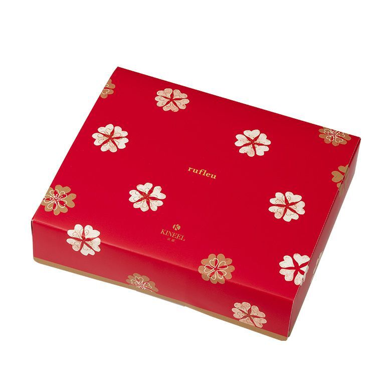 【年賀精選】KINEEL 奶油花瓣貓舌餅(草莓朱古力)