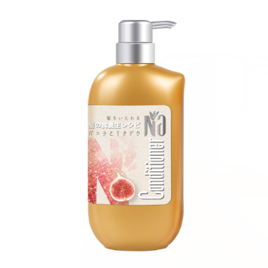奈（18本） na保濕亮澤護髮素（香子蘭+無花果）550ml