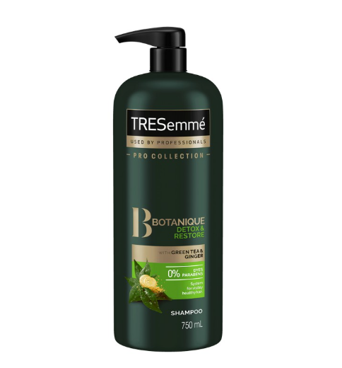 Tresemme 無矽添加天然草本精華修復洗髮露750ml