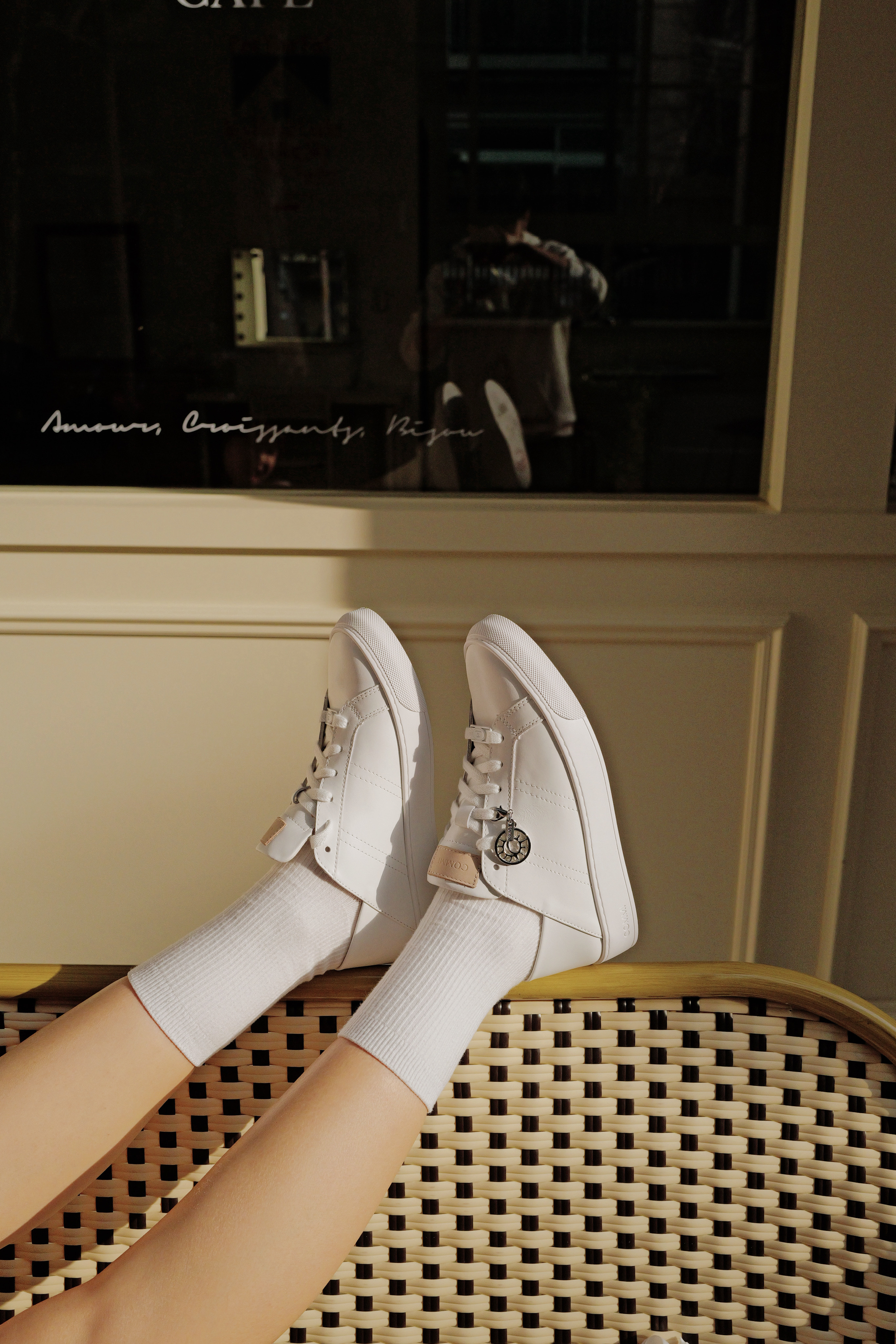 預購 COMMI 升級復刻手工真皮小白鞋2.0-女款 34-40