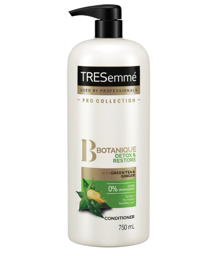 Tresemme無矽添加天然草本精華修復護髮素750ml