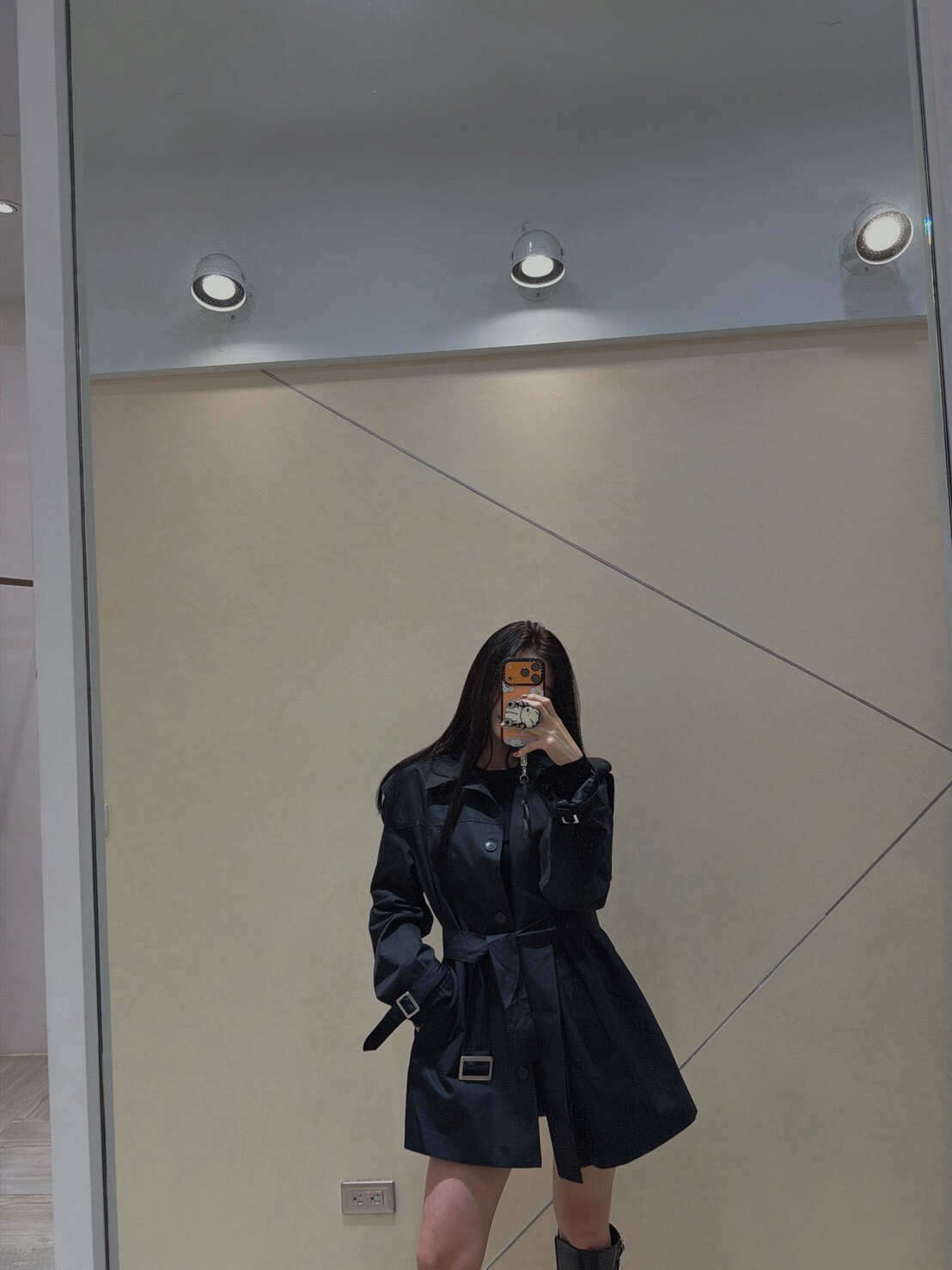 F228 帥氣風衣外