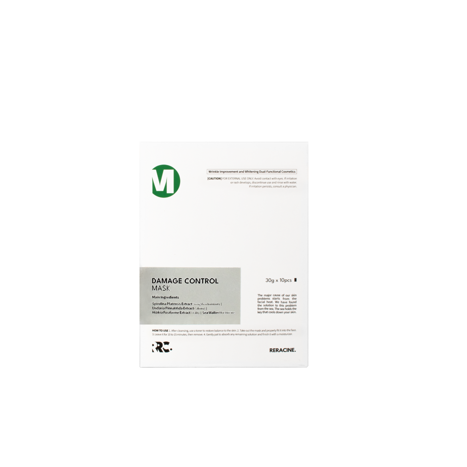 海藻重啟面膜 30gx10ea