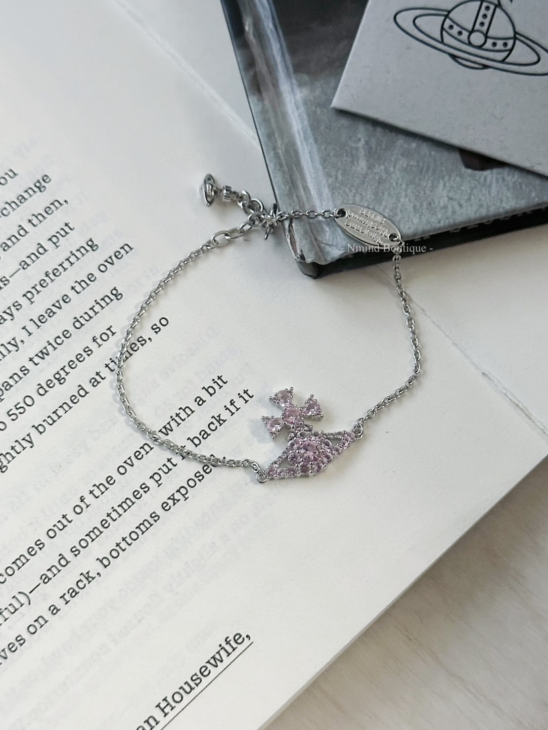 <好飾到✨> Vivienne Westwood Masha 粉鑽星球手鍊