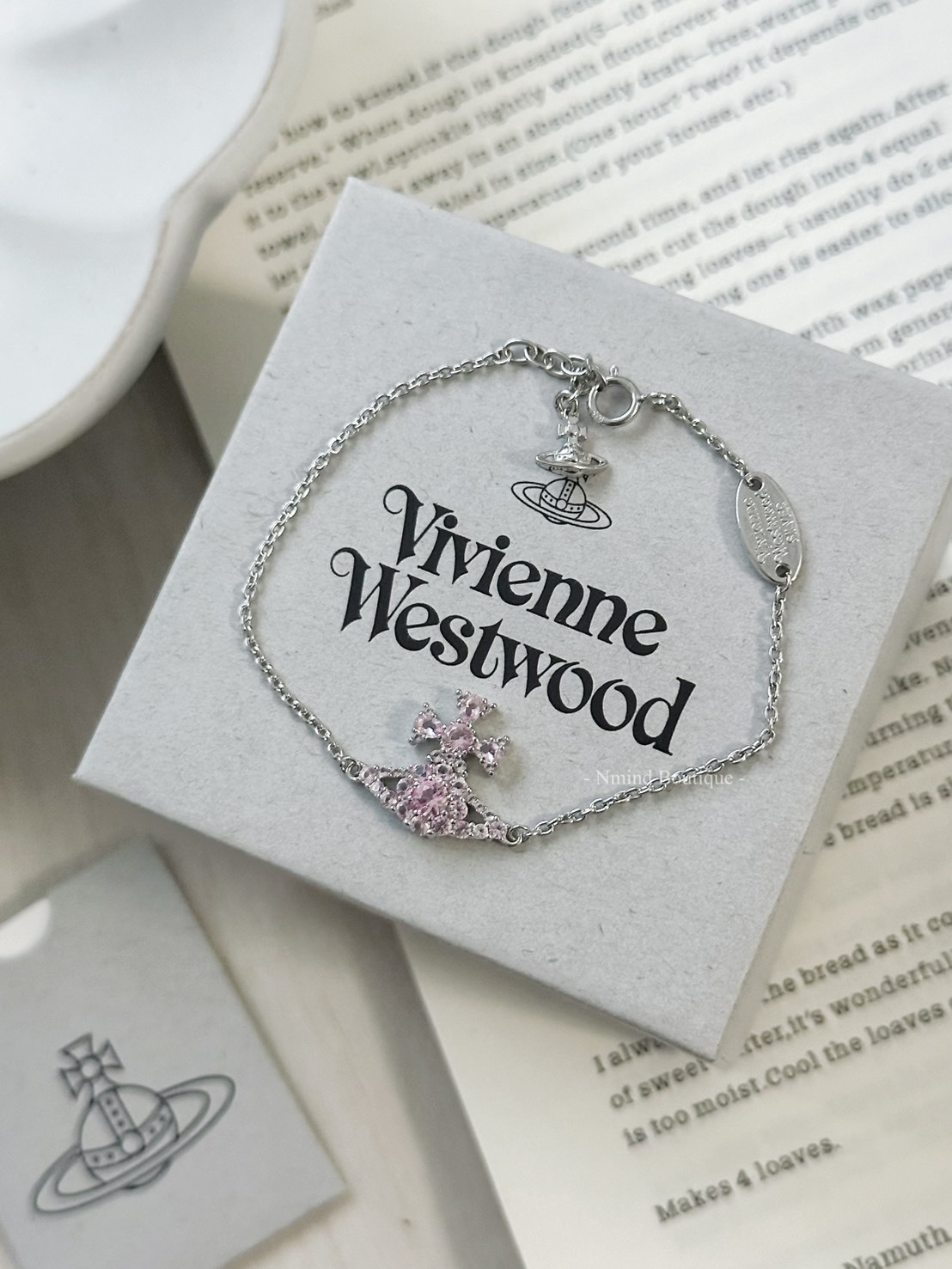 <好飾到✨> Vivienne Westwood Masha 粉鑽星球手鍊