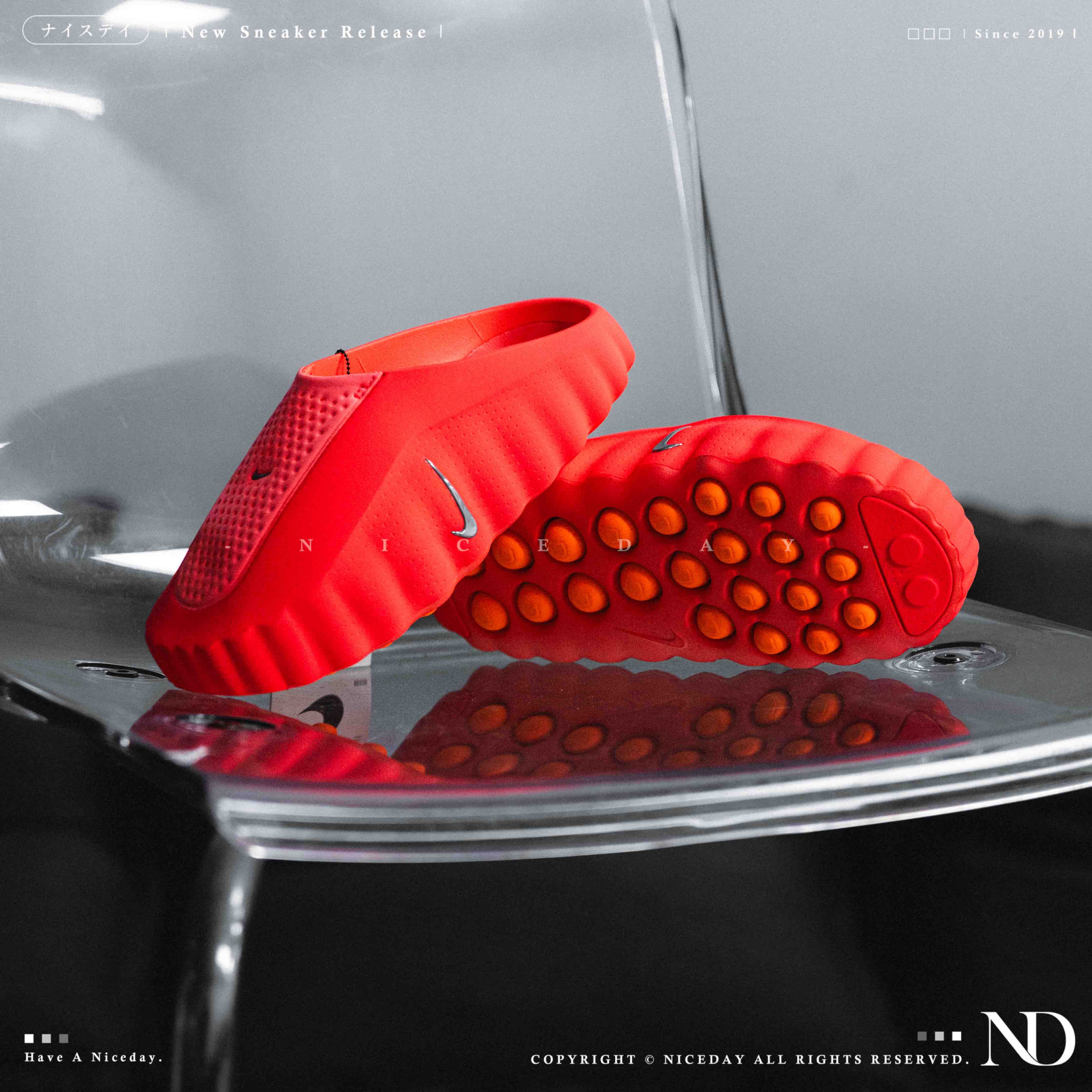 NICEDAY 代購 Nike Mind 001 Slide  紅 機能 拖鞋 氣墊 舒適 HQ4307-600