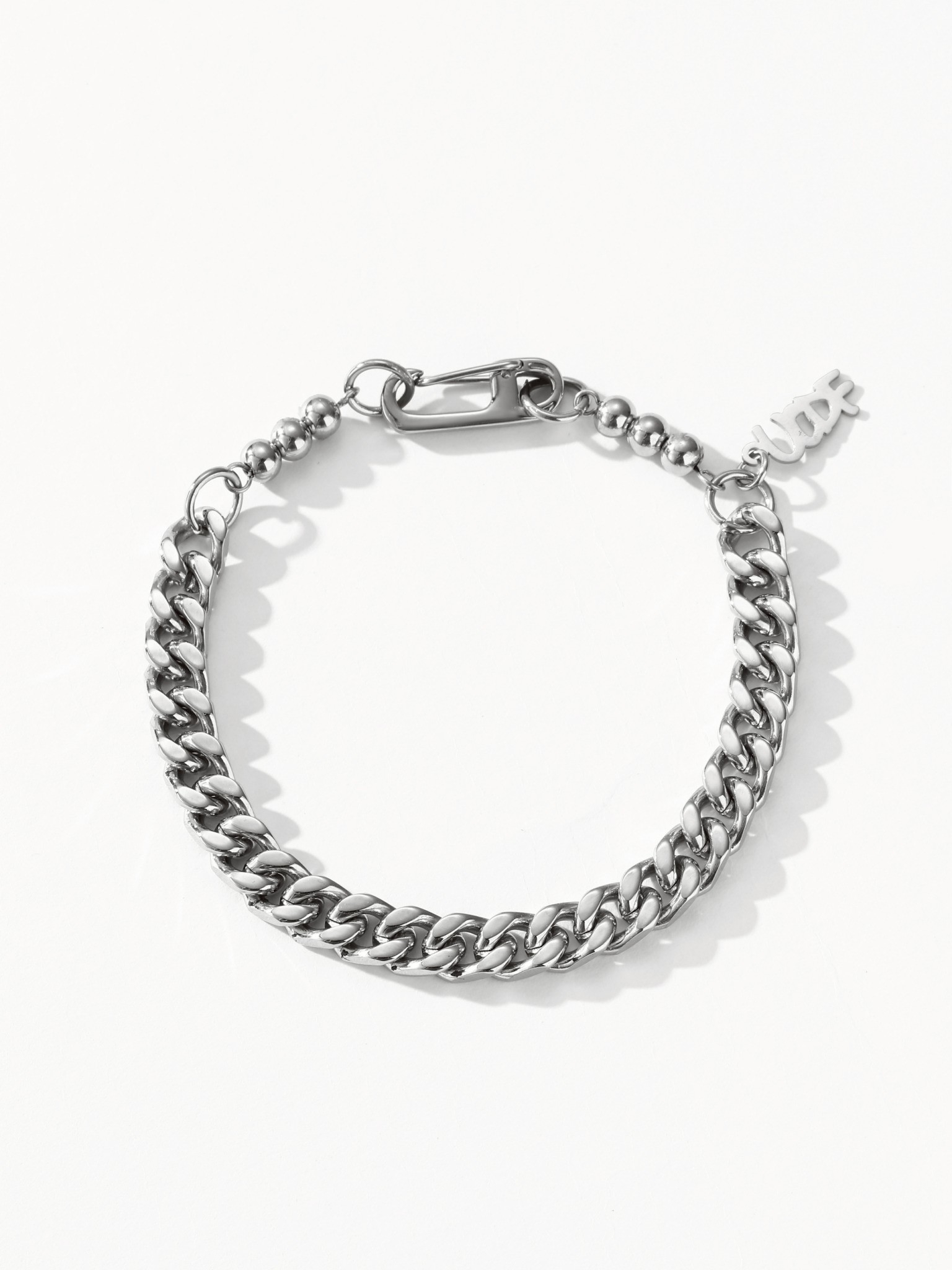 UCDF 經典古巴鏈 設計感 圓球尾鏈 手鏈 UCB014