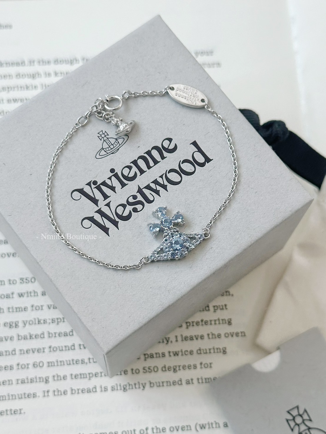 <好飾到✨> Vivienne Westwood Masha 藍鑽星球手鍊